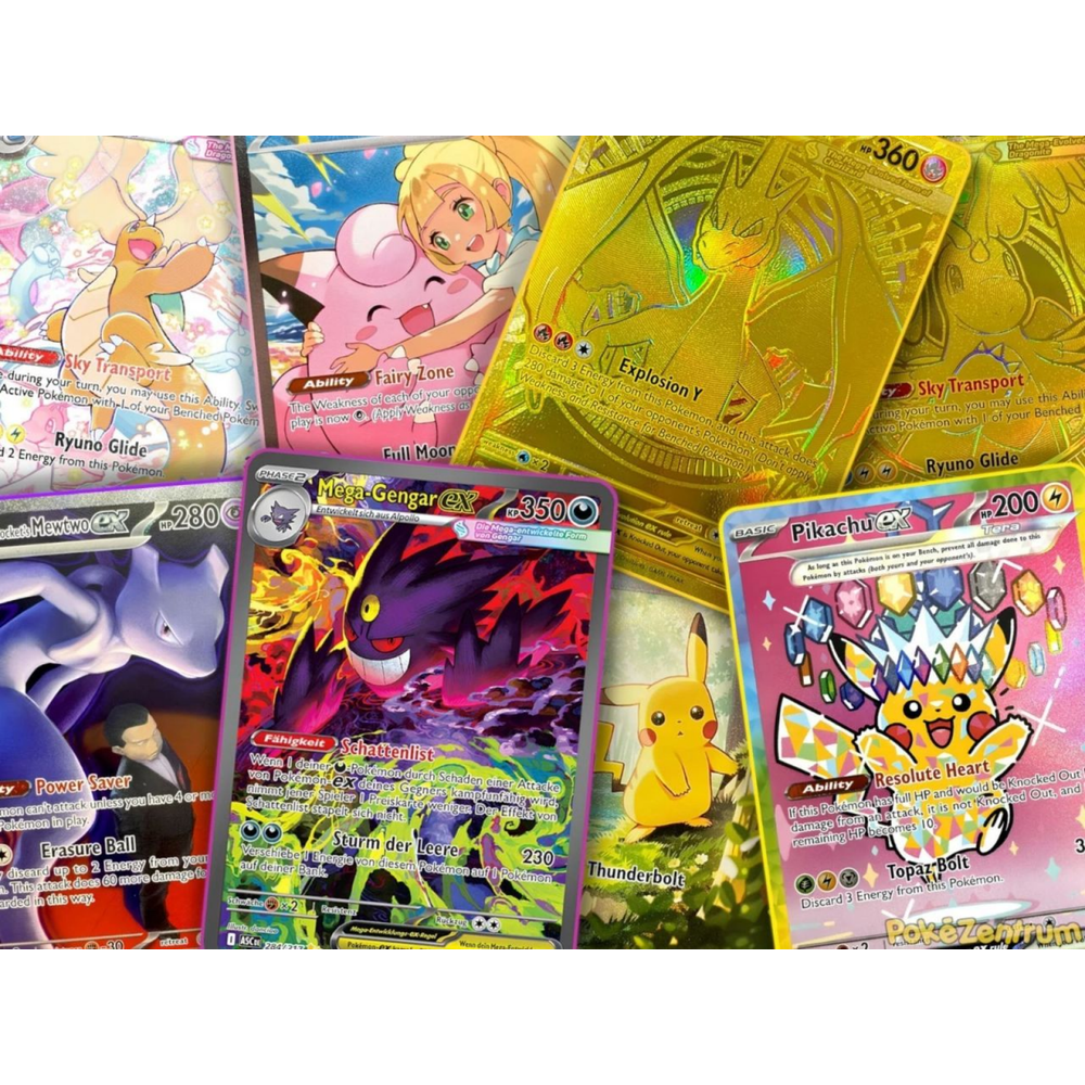 Pokemon Erhabene Helden Ascended Heroes Booster DEUTSCH ENGLISCH