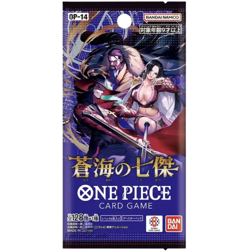 One Piece OP14 The Azure Sea's Seven JAPANISCH