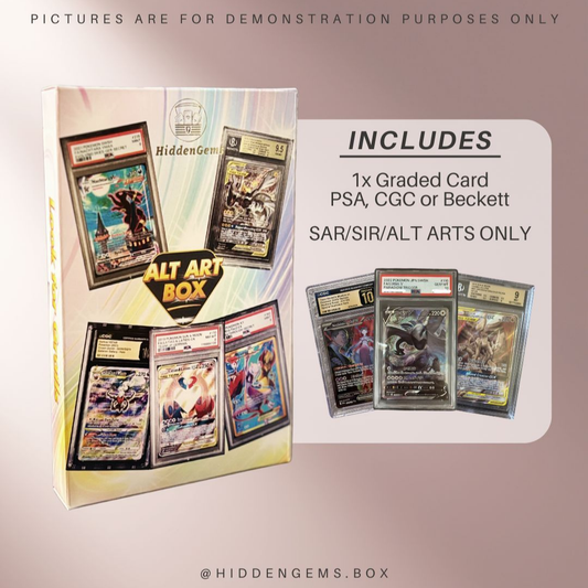 Hidden Gems Pokemon Alt Art Party Box Mystery