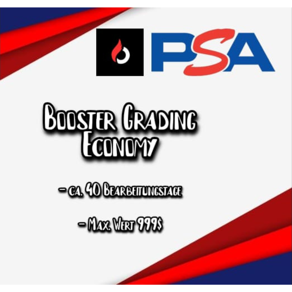 PSA Grading Booster Value Economy Service Mittelsmann