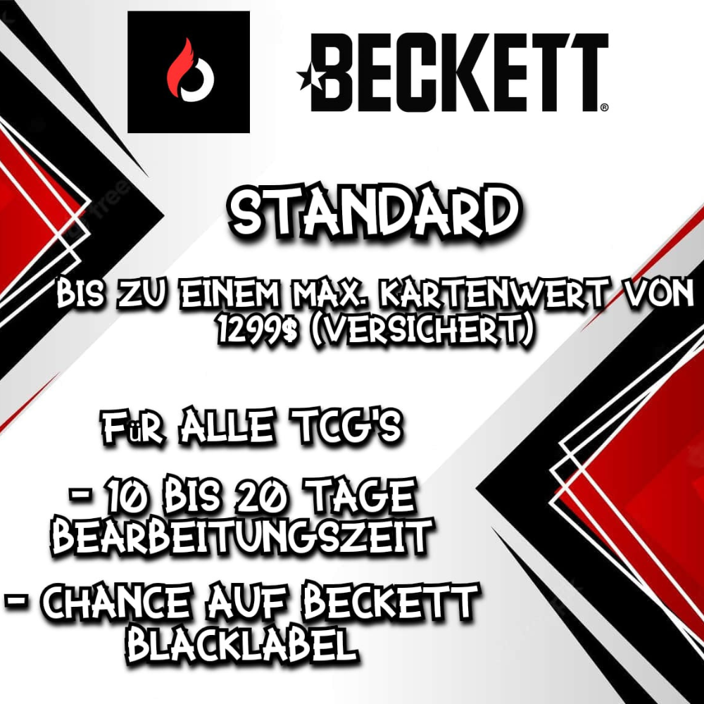 Beckett BGS Base Grading mit Subgrades - USA Grading