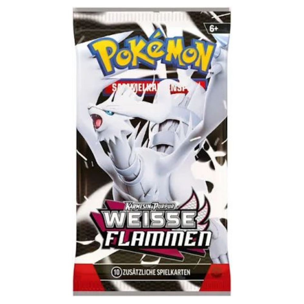 Pokemon Karmesin & Purpur Weiße Flammen Booster Pack DEUTSCH