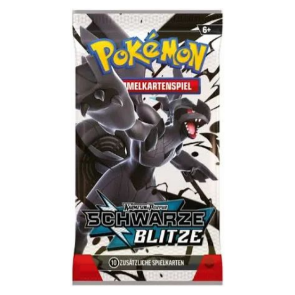 Pokemon Karmesin & Purpur Schwarze Blitze Booster Pack DEUTSCH