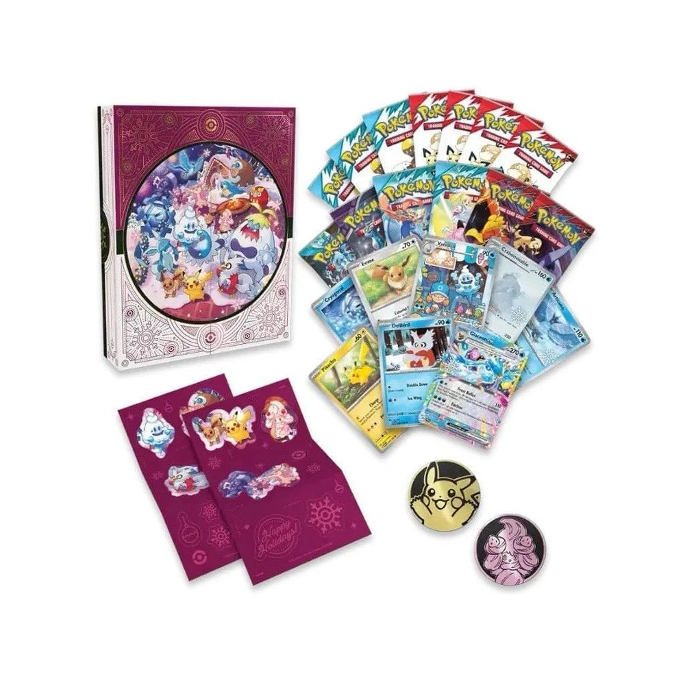 Pokemon Festtagskalender 2025 Adventskalender Weihnachten DEUTSCH