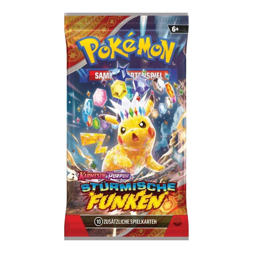 Pokemon Karmesin & Purpur Stürmische Funken Booster Pack DEUTSCH