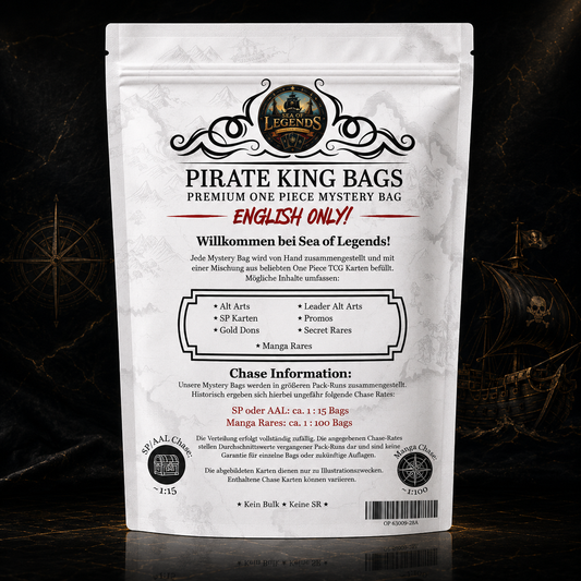 PIRATE KING BAGS Reloaded ENGLISH ONLY – Premium One Piece Mystery Bag