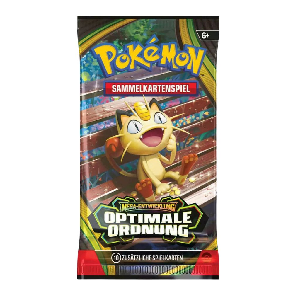 Pokemon MEGA Entwicklung Optimale Ordnung Booster DEUTSCH