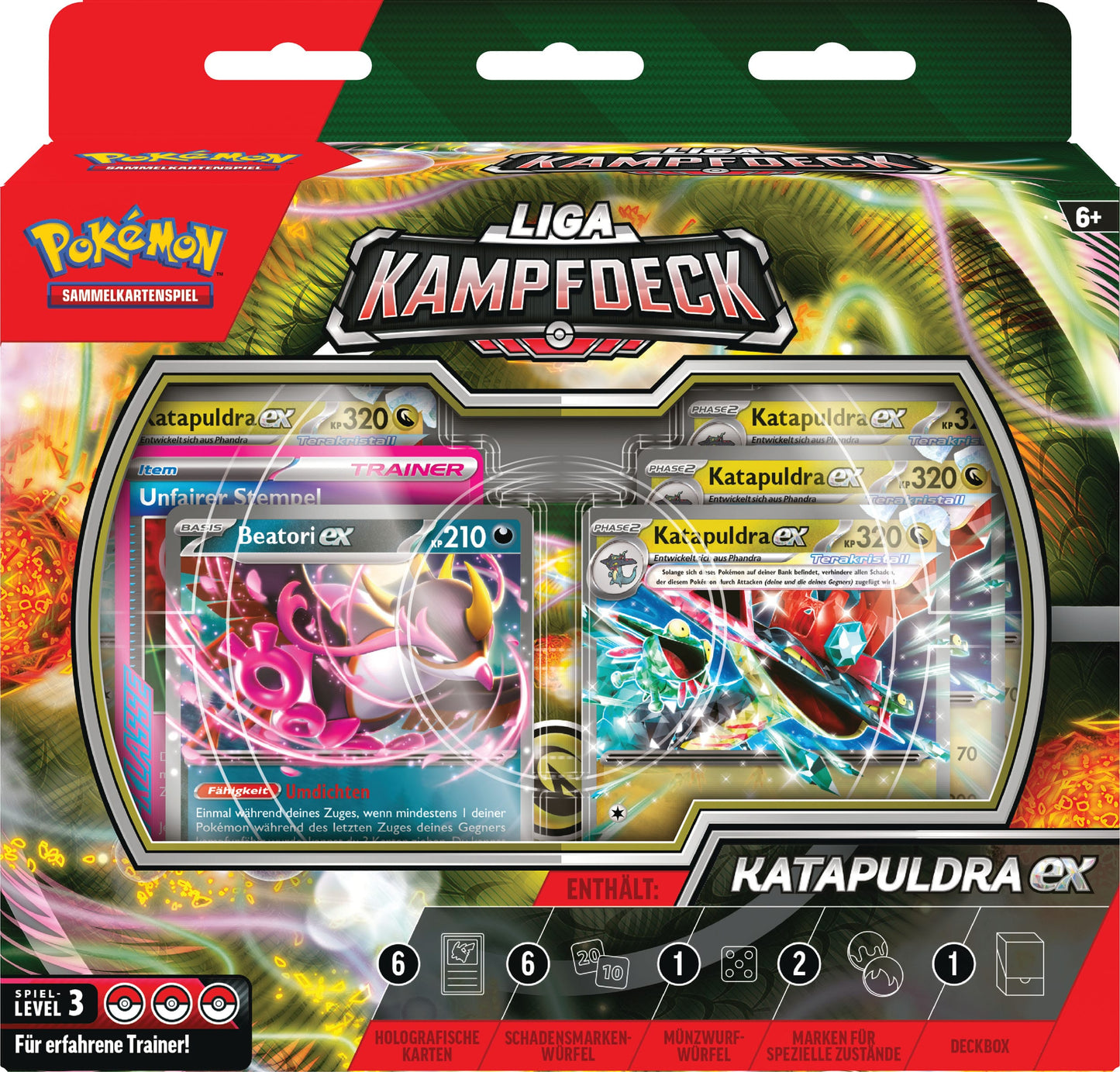 Pokémon TCG Liga-Kampfdeck Katapuldra EX