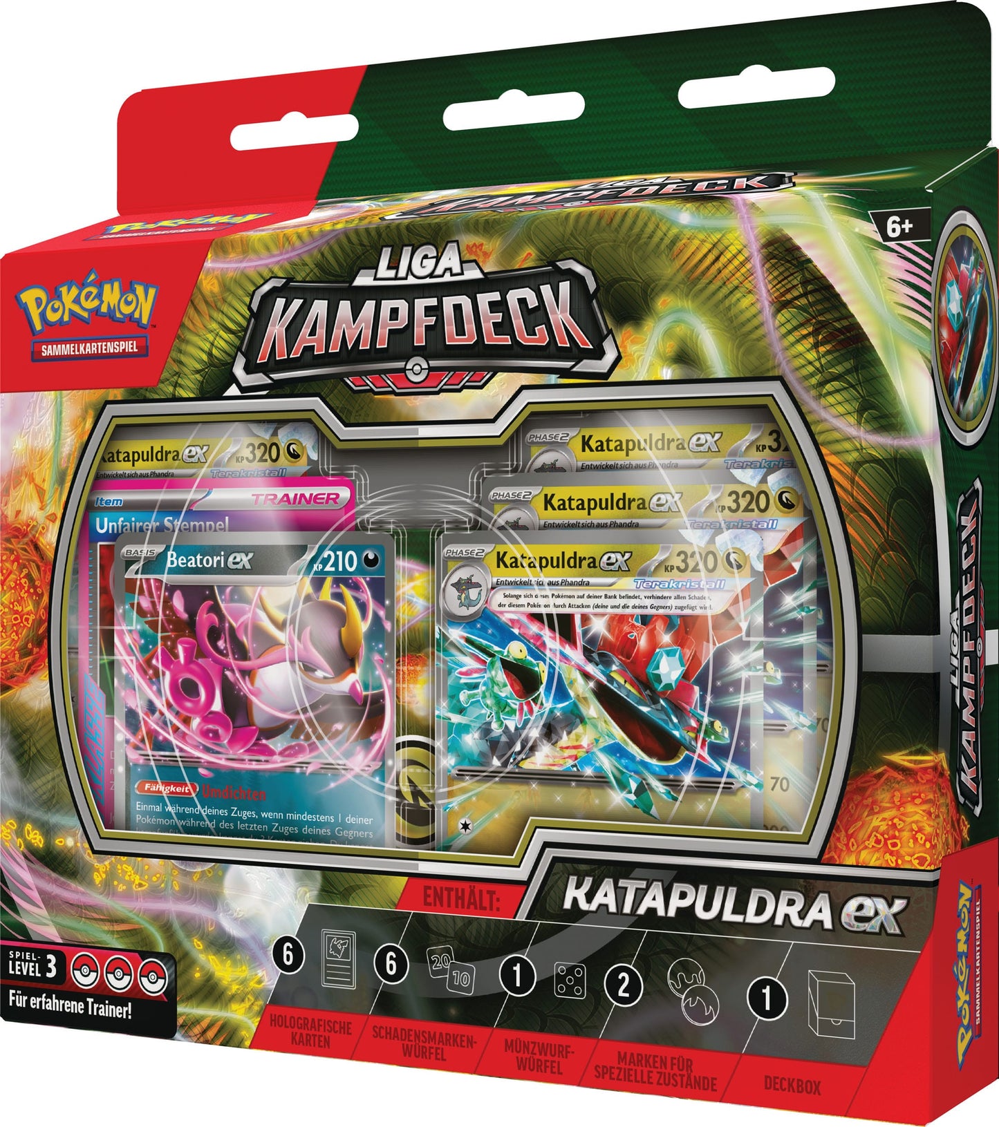 Pokémon TCG Liga-Kampfdeck Katapuldra EX