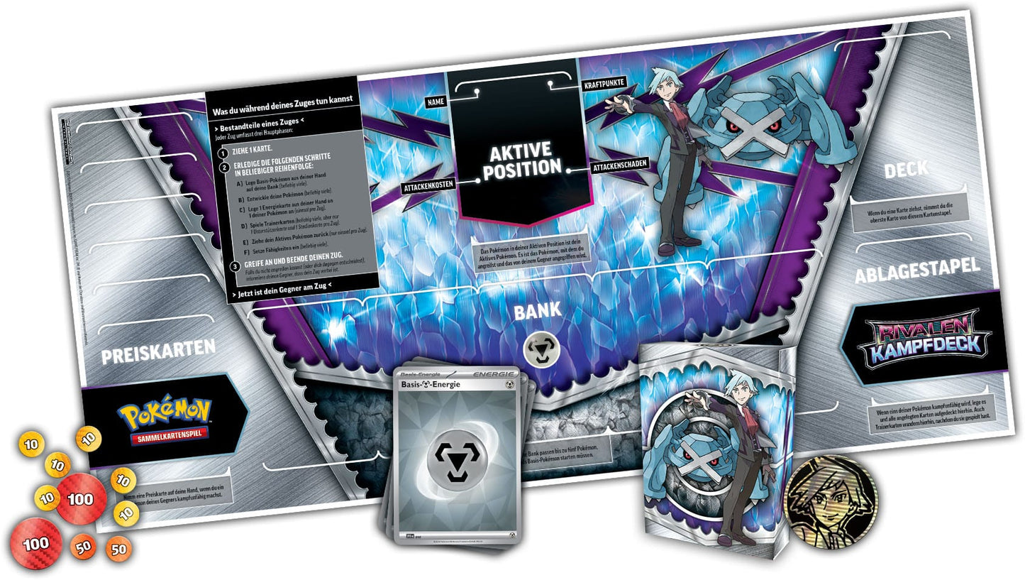 Pokémon Troy Liga-Kampfdeck TCG Mai 2025