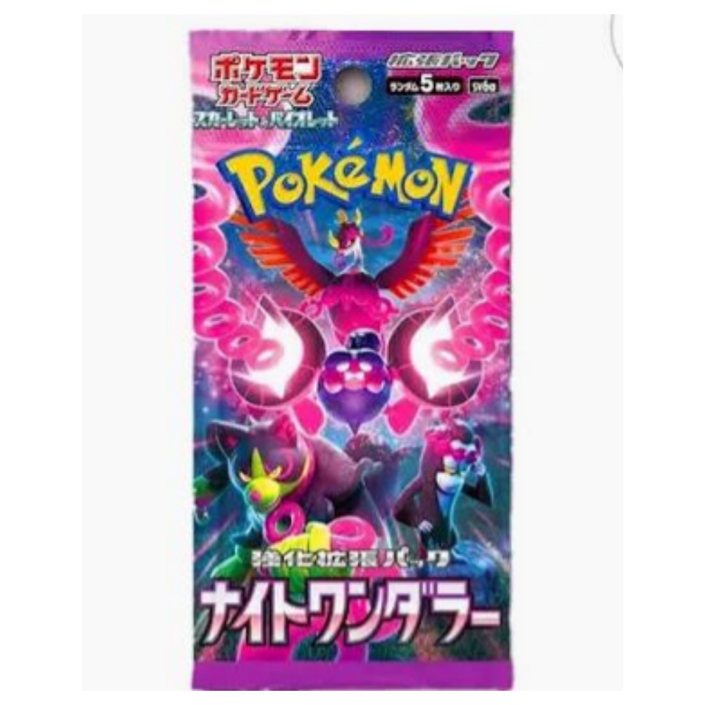 Pokemon Night Wanderer SV6a Japanisch Display