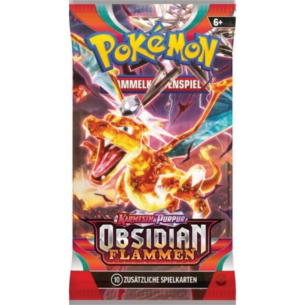 Pokemon Karmesin & Purpur Obsidian Flammen SV3 Booster Pack DEUTSCH