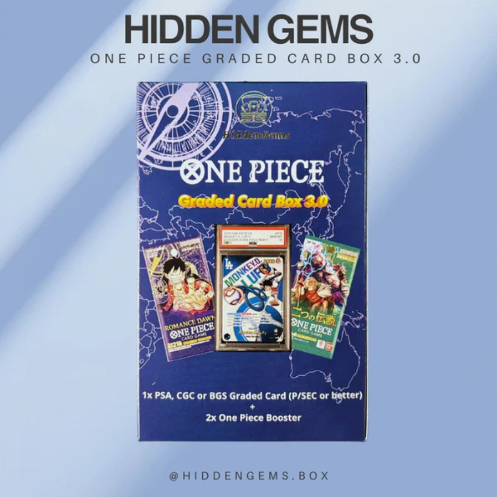 Hidden Gems One Piece Graded Card Box 3.0