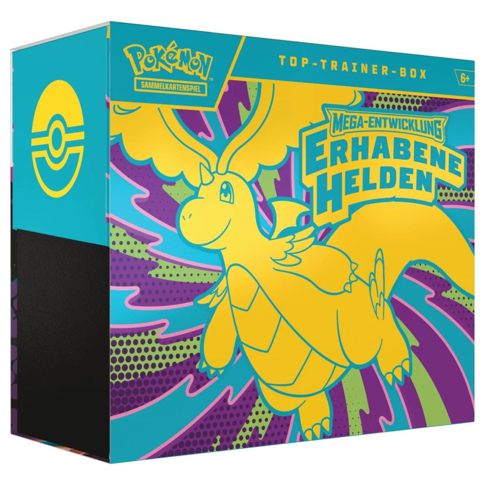 Pokemon Erhabene Helden TTB Top Trainer Box DEUTSCH