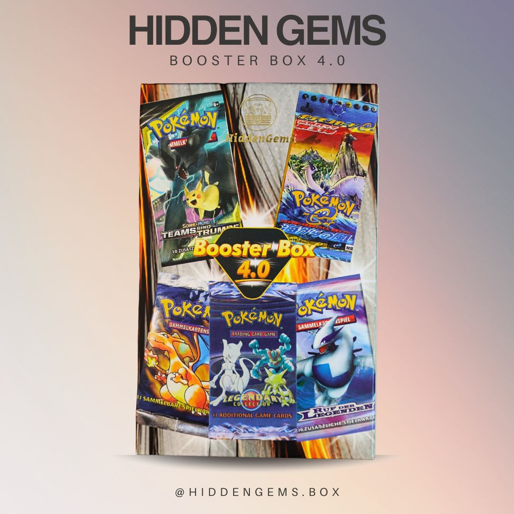 Hidden Gems Pokémon Booster Box 4.0