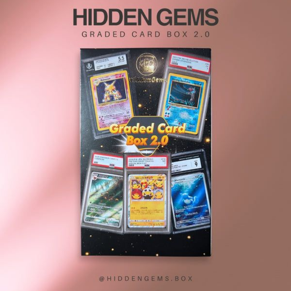 Hidden Gems Pokémon Graded Card Box 2.0
