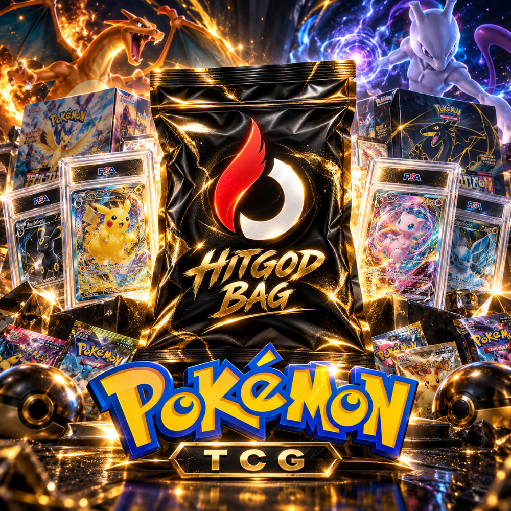 HITGOD BAG -  DRACHENWANDEL TTB, XY EVOLUTION BOOSTER, PSA 10 SLABS
