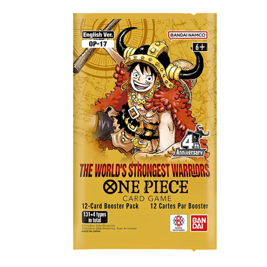OP17 ENGLISCH Booster One Piece The World's Strongest Warriors
