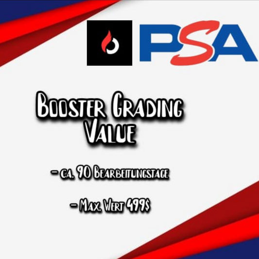 PSA Grading Booster Value Economy Service Mittelsmann