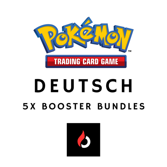 Pokemon DEUTSCH 5x Booster Bundles von verschiedenen Sets