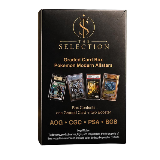 The Selection Graded Card Box - Pokémon Modern Allstars