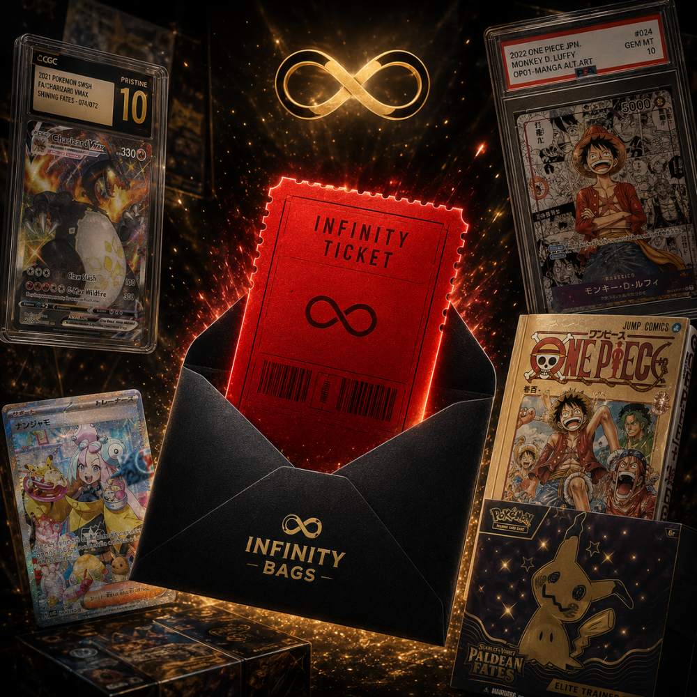 INFINITY BAG - DRACHENWANDEL TTB, AOG 10 PIKA, NAMI SP EN BGS, PSA SLABS