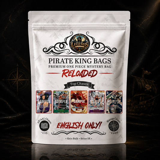 PIRATE KING BAGS Reloaded ENGLISH ONLY – Premium One Piece Mystery Bag