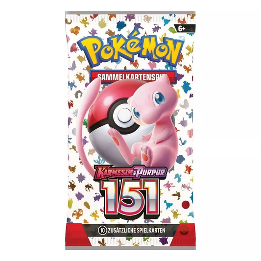 Pokemon Karmesin & Purpur 151 Booster Pack DEUTSCH