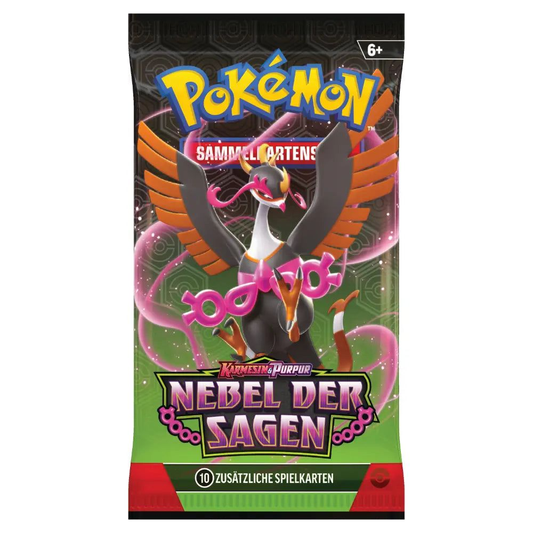Pokemon Karmesin & Purpur Nebel der Sagen Booster Pack DEUTSCH