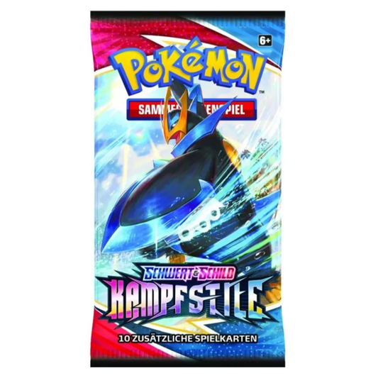 Pokemon Schwert & Schild Kampfstile Booster Pack DEUTSCH