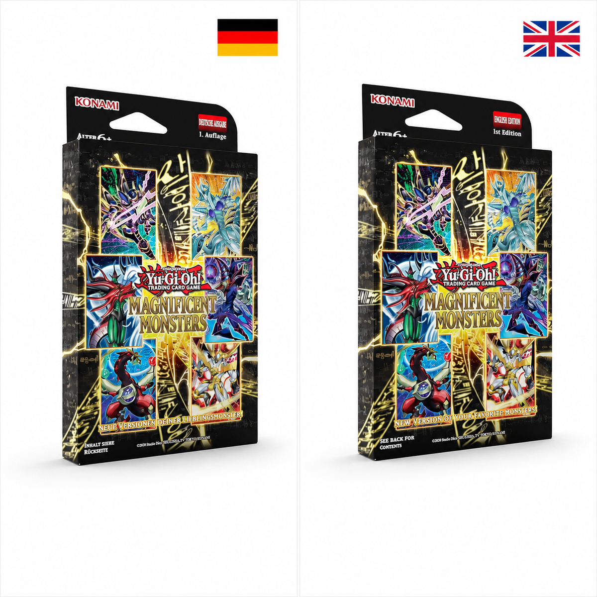 Yu-Gi-Oh! Magnificent Monsters Display Box – Deutsch & Englisch
